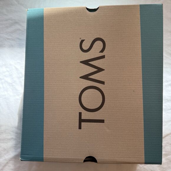 NWT In Box Marisela Toms Wedge Slubby Woven Sandal Size 7.5 Shell Pink - Picture 4 of 9